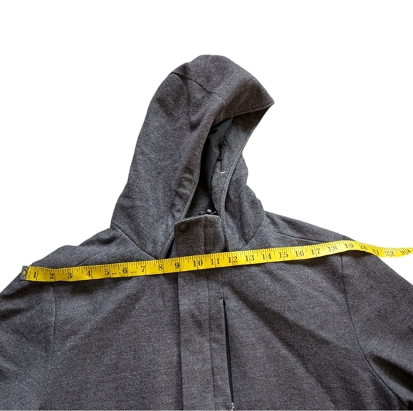 Icebreaker 380 Pure Plus Jacket Men's size Large Merino Lined Winter Coat Grey - Picture 13 of 16